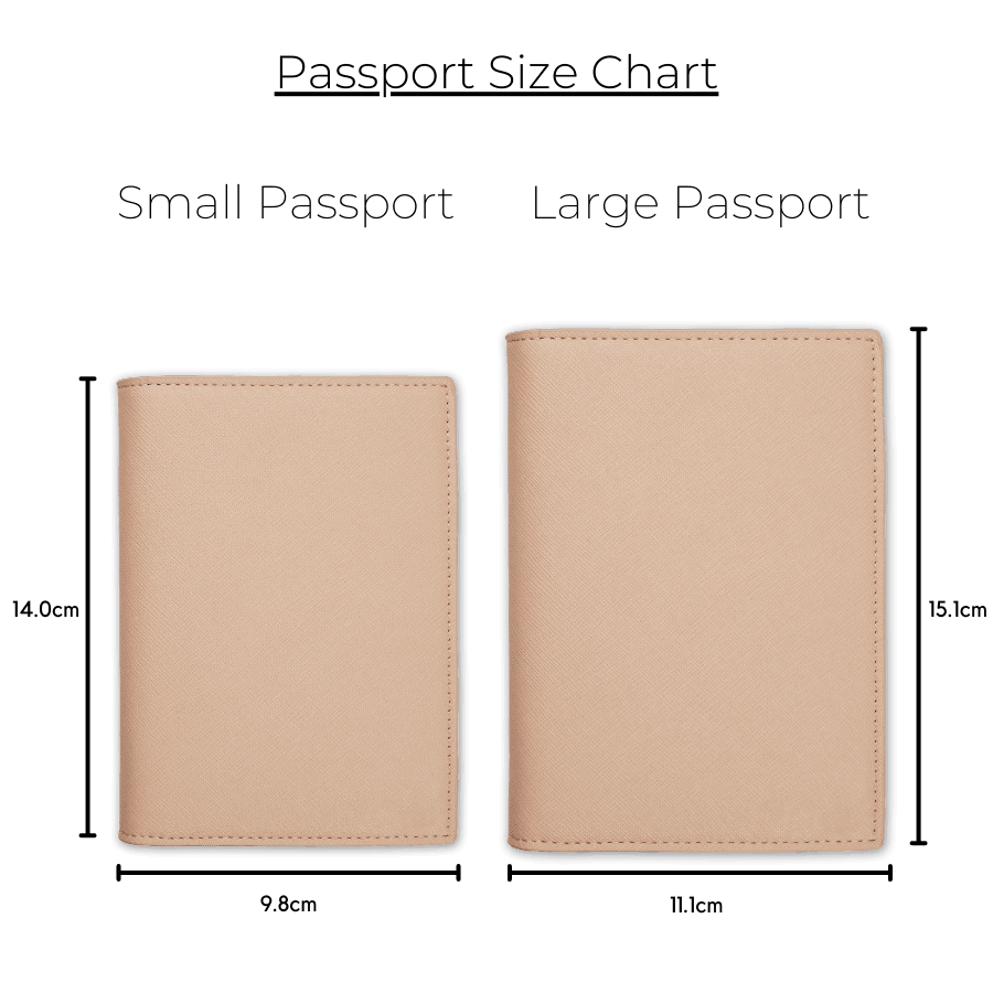 Nude - Saffiano Passport Cover