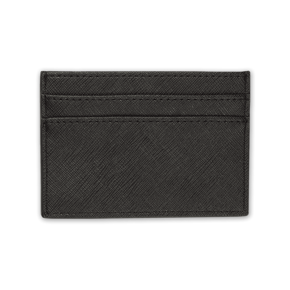 Black Saffiano Cardholder | Personalise | TheImprint Singapore