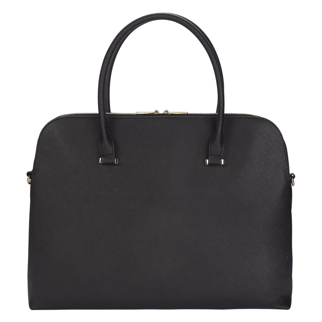 Black - Saffiano Laptop Bag - THEIMPRINT PTE LTD