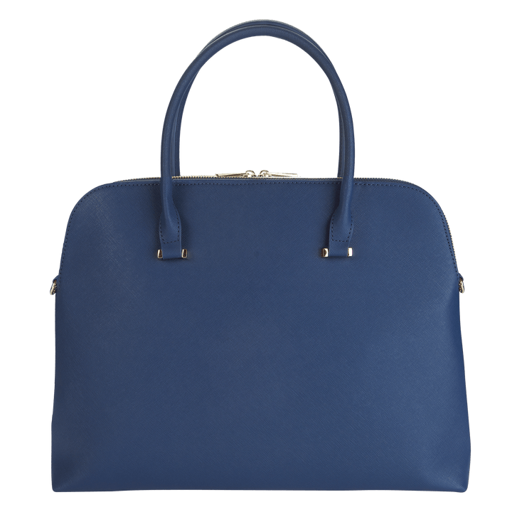 Navy - Saffiano Laptop Bag