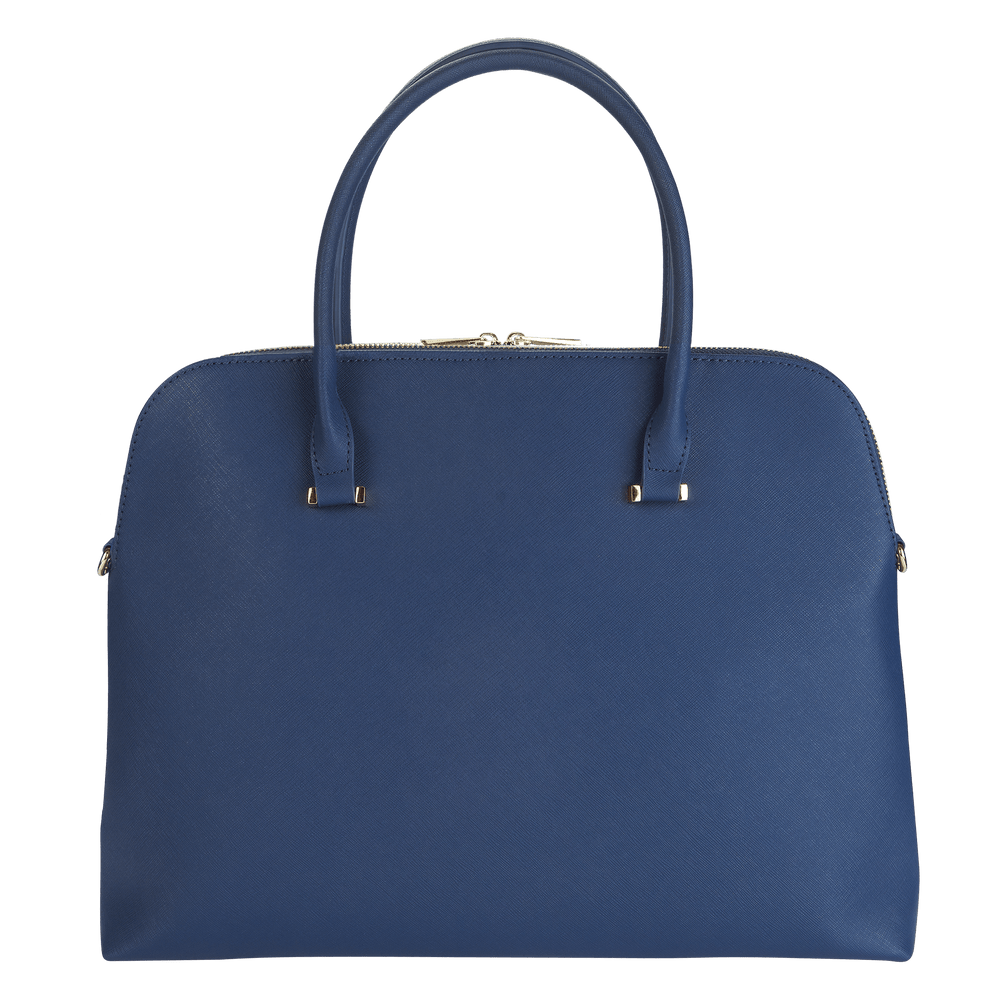 Navy - Saffiano Laptop Bag - THEIMPRINT PTE LTD