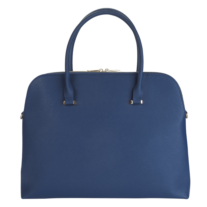 Navy - Saffiano Laptop Bag - THEIMPRINT PTE LTD