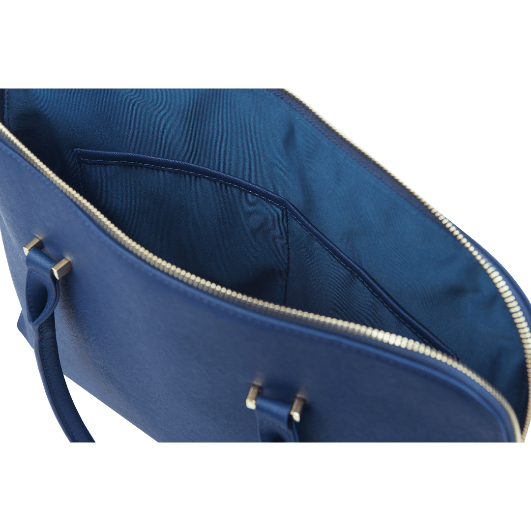 Navy - Saffiano Laptop Bag - THEIMPRINT PTE LTD