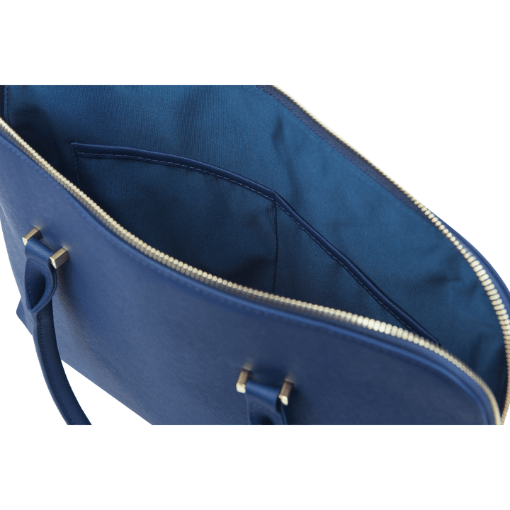 Navy - Saffiano Laptop Bag - THEIMPRINT PTE LTD