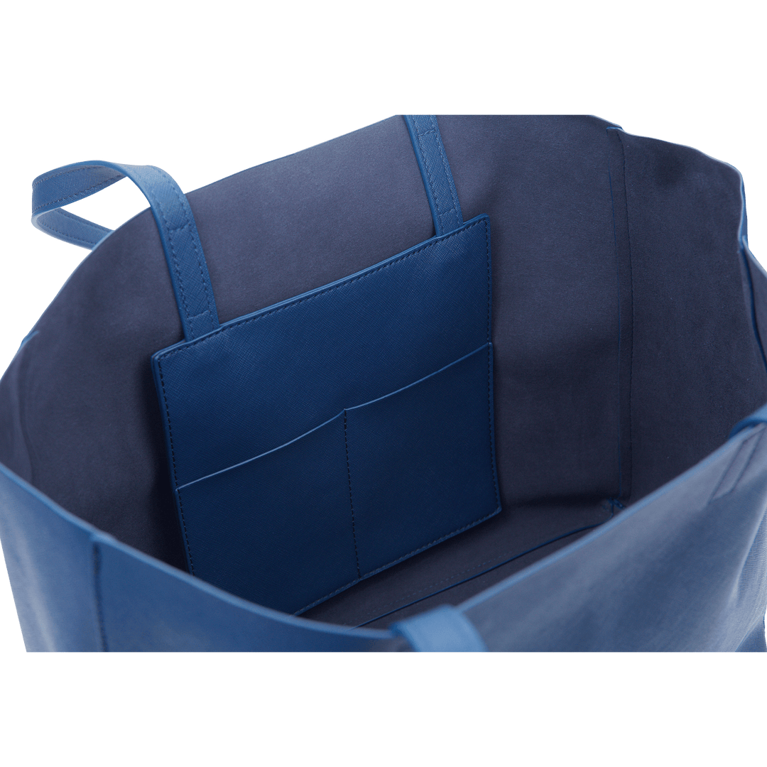 Navy - Saffiano Tote Bag