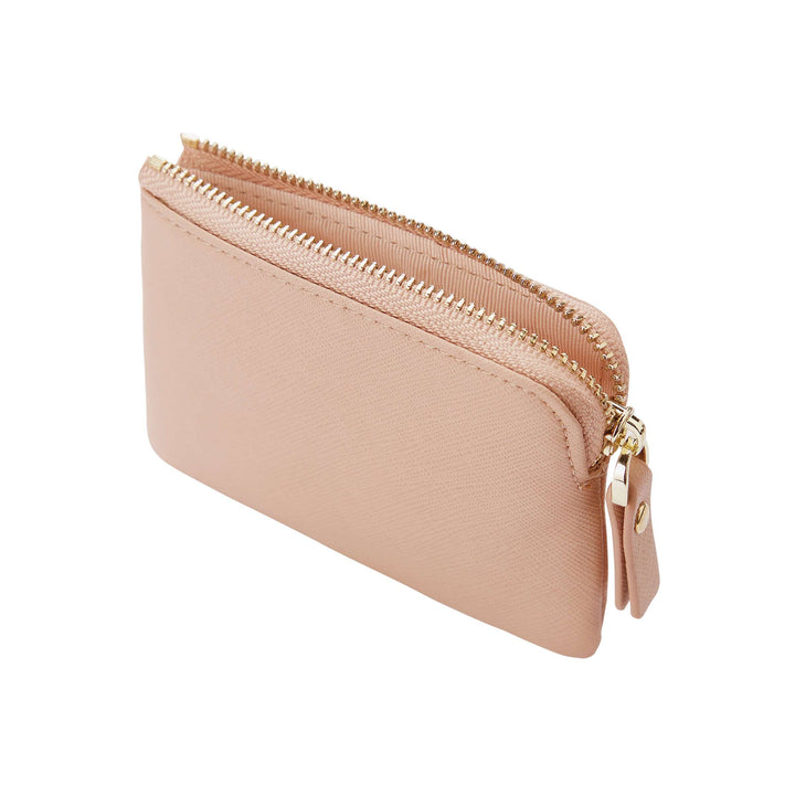 Nude - Saffiano Coin Pouch | Personalise | TheImprint Singapore