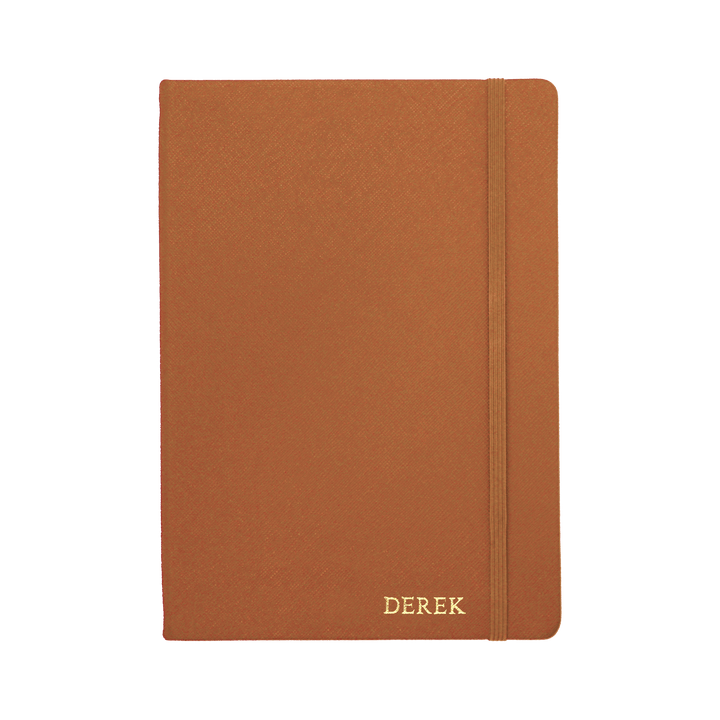 Caramel - A5 Saffiano Notebook