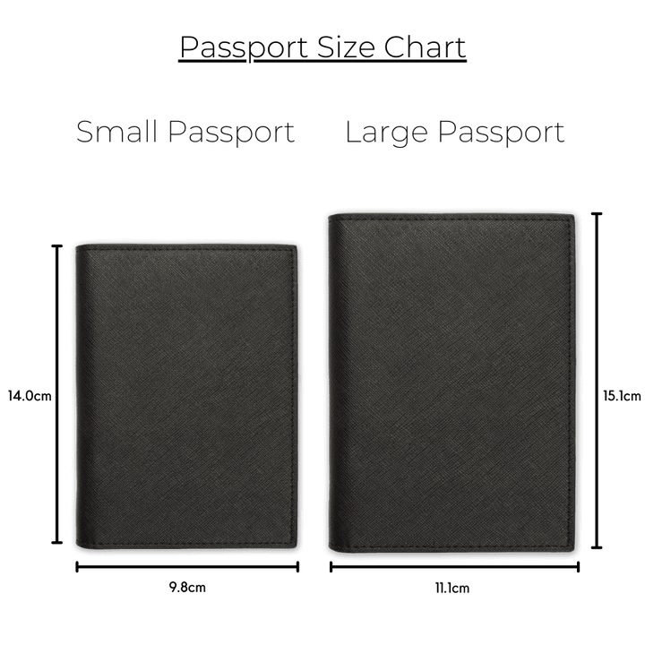 Black - Saffiano Passport Cover - THEIMPRINT PTE LTD