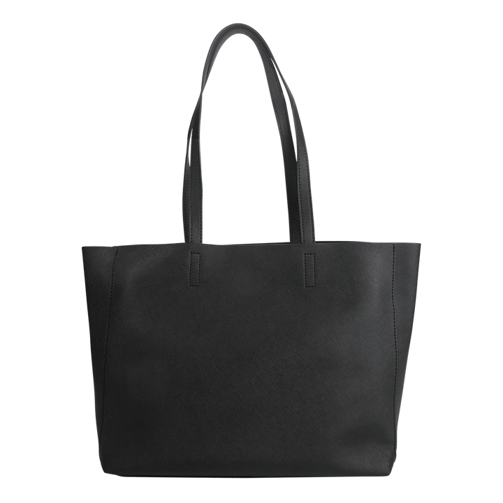 Black - Saffiano Tote Bag - THEIMPRINT PTE LTD