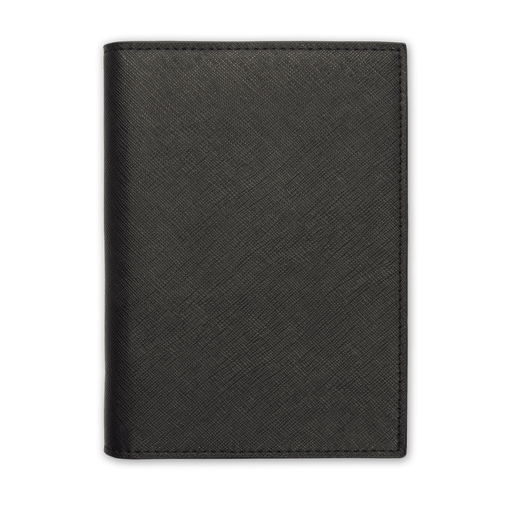 Black - Saffiano Passport Cover | Personalise | TheImprint Singapore