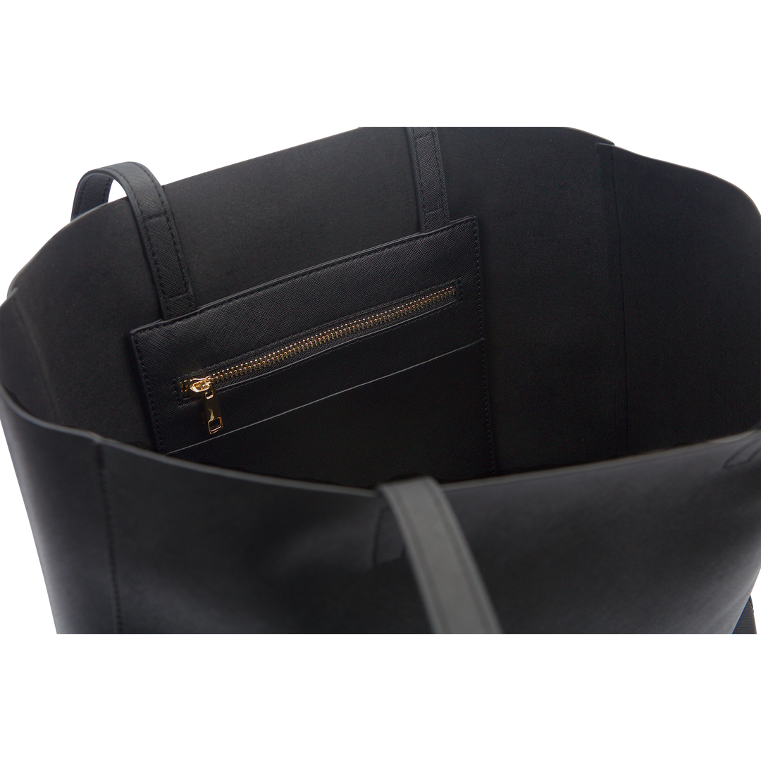 Black - Saffiano Tote Bag