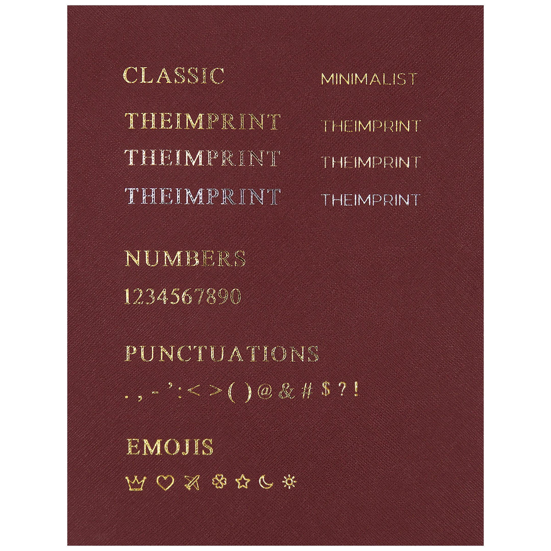 Burgundy - Saffiano Passport Cover