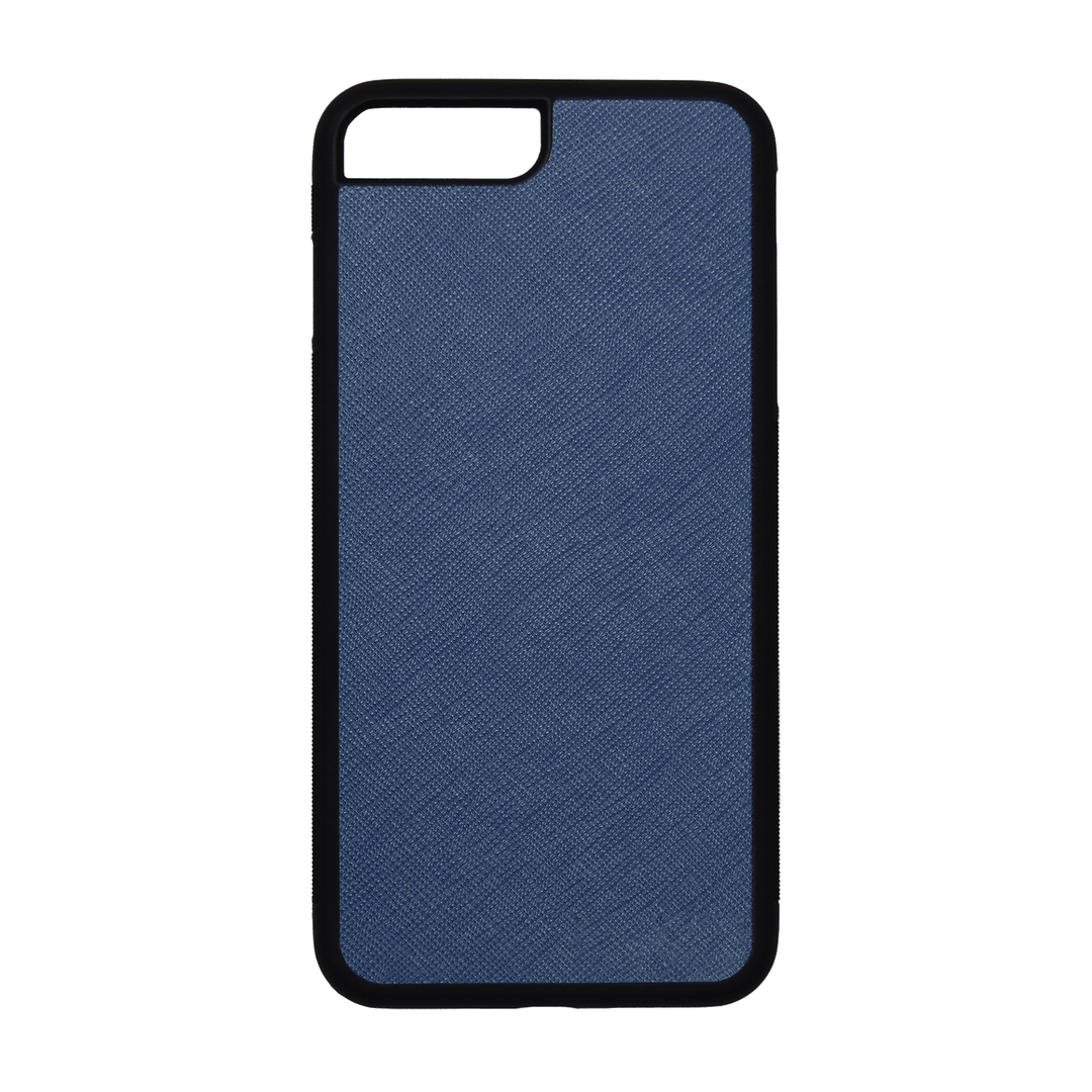 Navy - iPhone 7 Plus / 8 Plus Saffiano Phone Case | Personalise | TheImprint Singapore