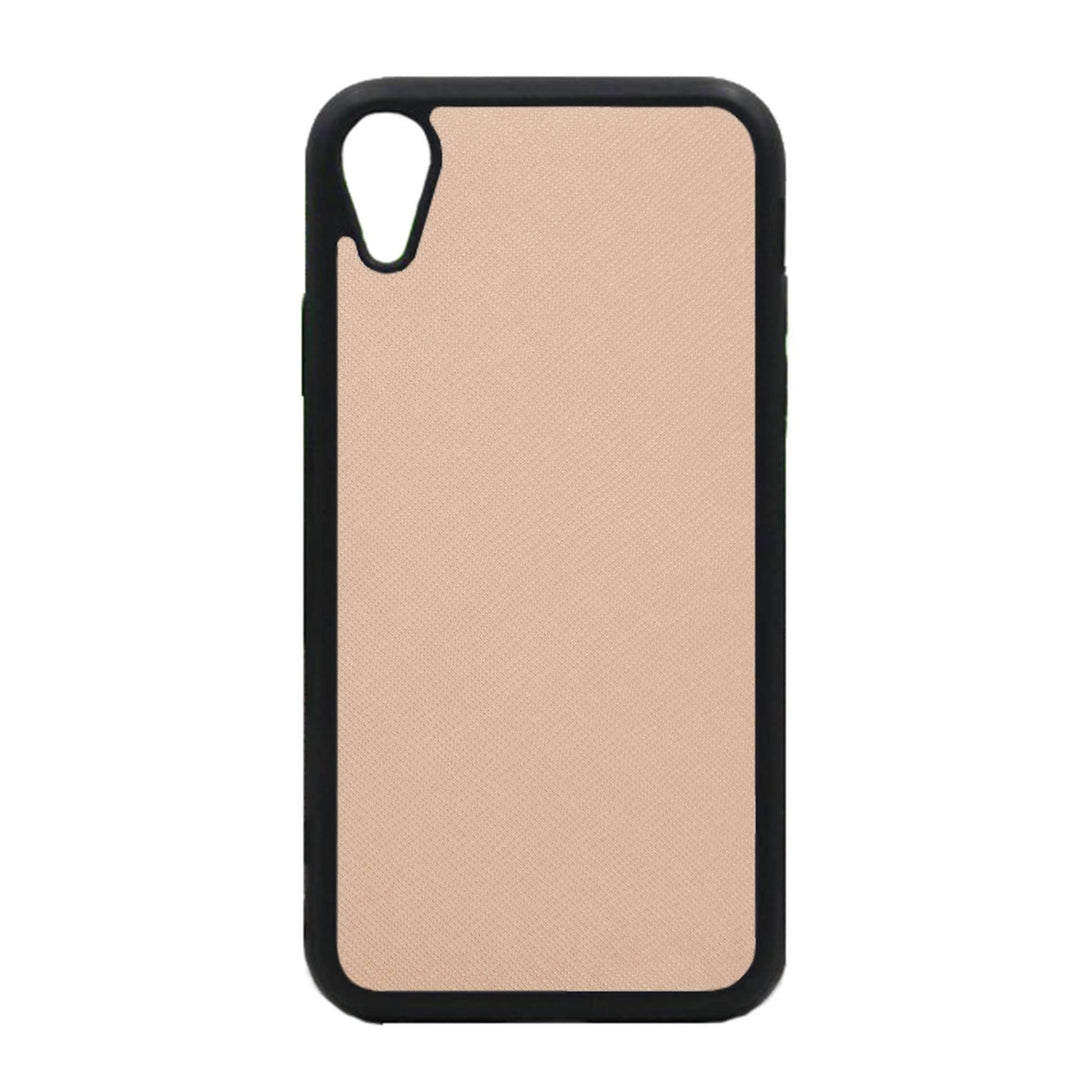 Nude - iPhone XR Saffiano Phone Case | Personalise | TheImprint Singapore