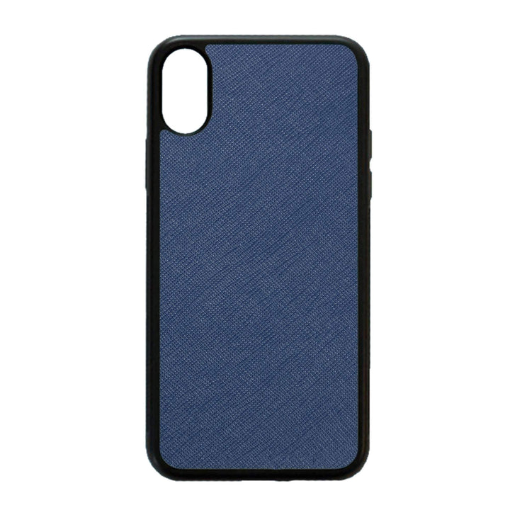 Navy - iPhone XS Max Saffiano Phone Case | Personalise | TheImprint Singapore