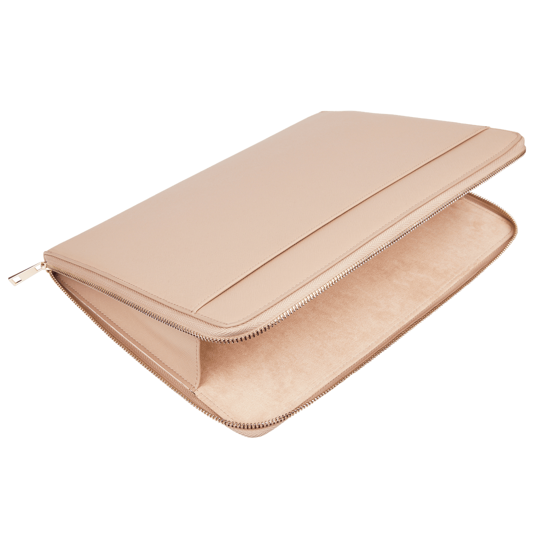 Nude - Saffiano 13'' Laptop Sleeve - THEIMPRINT CO