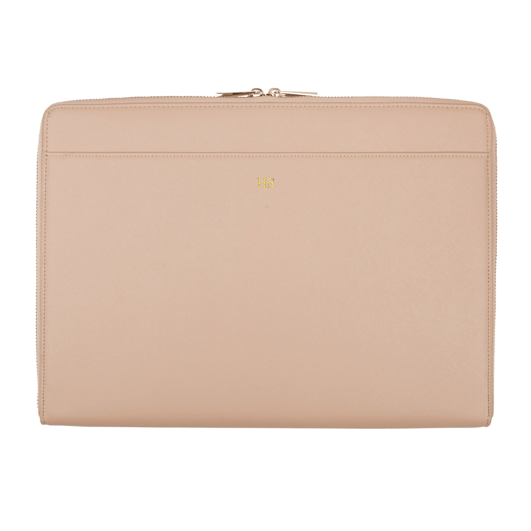 Nude - Saffiano 13'' Laptop Sleeve - THEIMPRINT CO