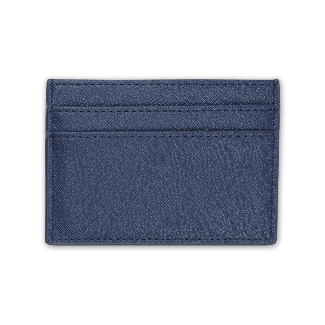 Navy - Saffiano Cardholder | Personalise | TheImprint Singapore