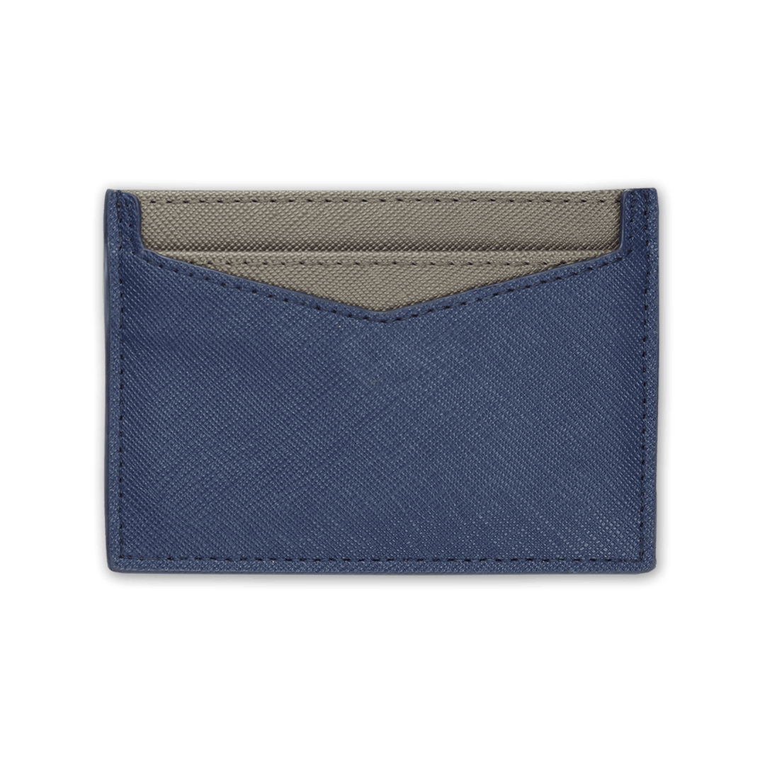 Navy - Saffiano Cardholder | Personalise | TheImprint Singapore