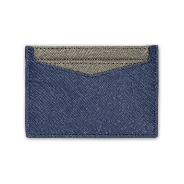 Navy - Saffiano Cardholder | Personalise | TheImprint Singapore