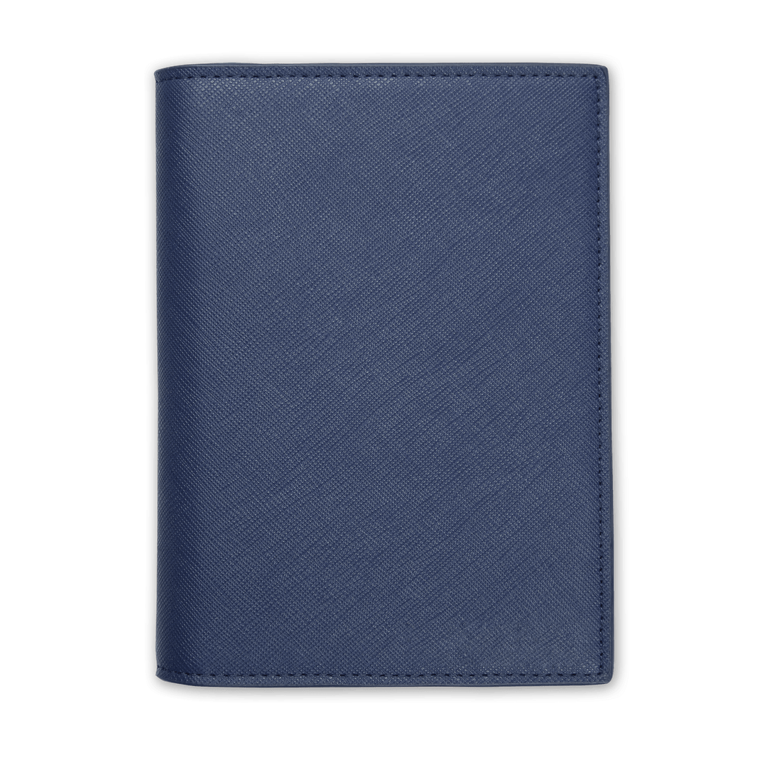 Navy - Saffiano Passport Cover | Personalise | TheImprint Singapore