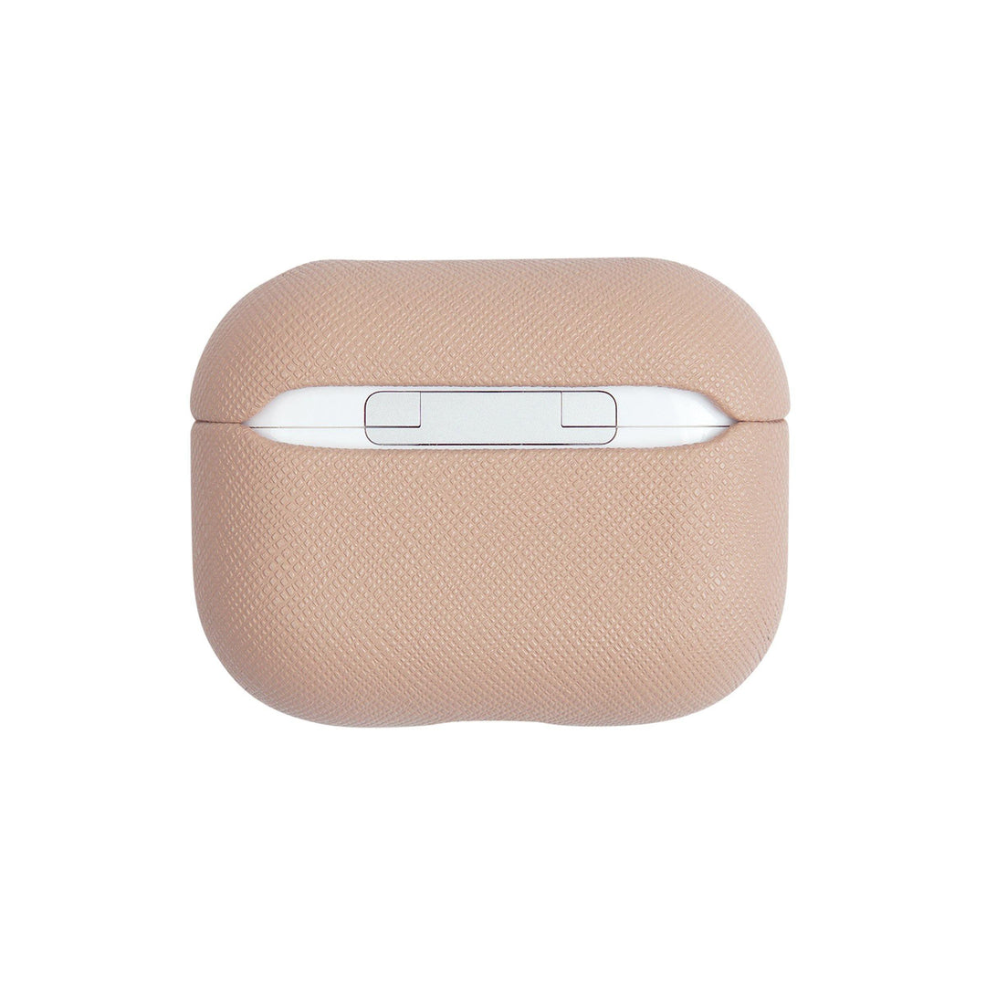 Nude - Saffiano AirPod Pro Case Cover - THEIMPRINT