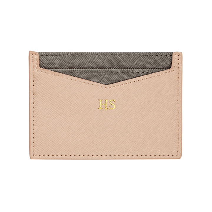 Nude - Saffiano Cardholder | Personalise | TheImprint Singapore