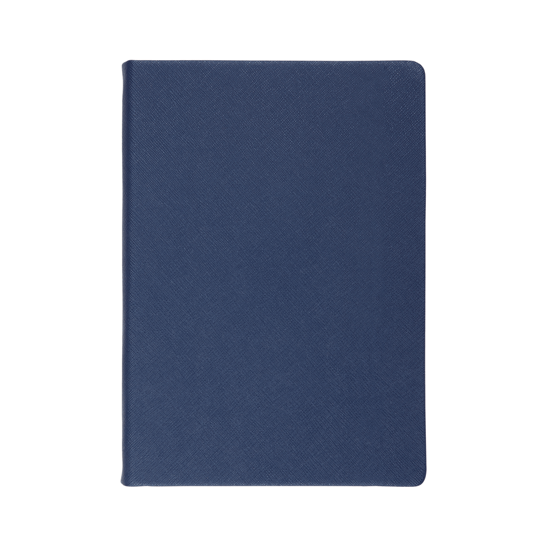 Navy - A5 Saffiano Notebook