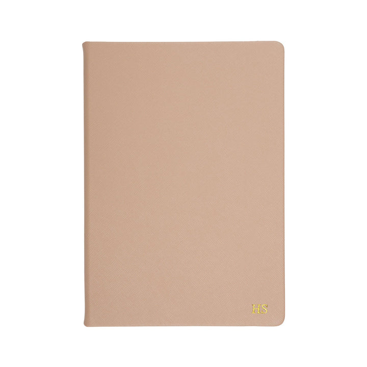 Nude - A5 Saffiano Notebook - THEIMPRINT PTE LTD