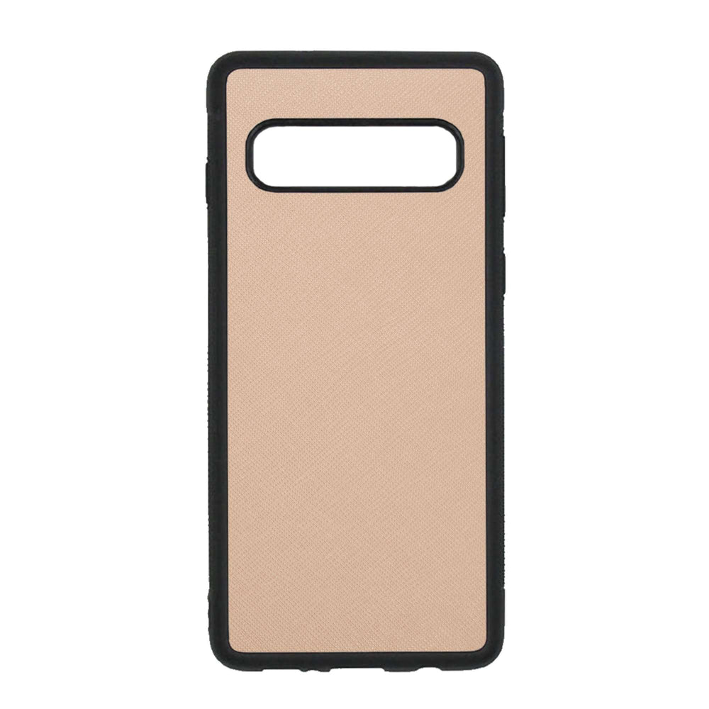 Nude - Samsung S10 Saffiano Phone Case | Personalise | TheImprint Singapore