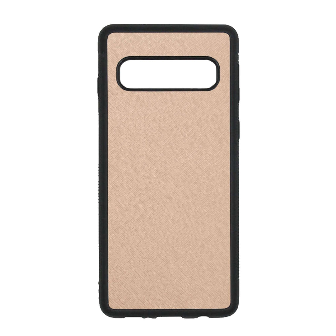 Nude - Samsung S10 Saffiano Phone Case | Personalise | TheImprint Singapore